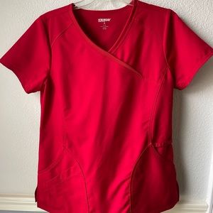 Set of top and bottom Scrubstar scrub small size red color